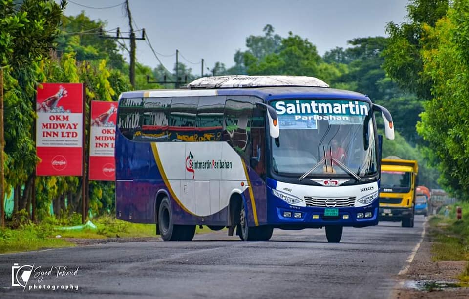 Comfortable bus travel